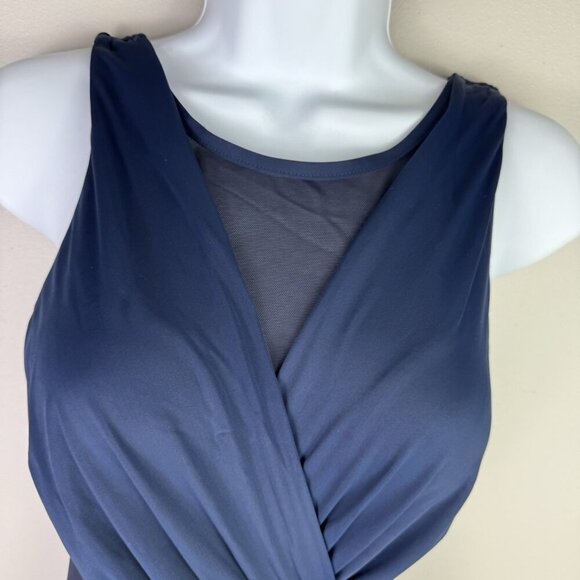 Miraclesuit Palma One Piece Swimsuit Midnight Blue Size 8 Slimming Shaping Suit - Picture 5 of 9